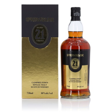 View full screen - View 1 of Lot 436. Springbank 21 Year Old 46.0 abv NV (1 Bottle 75cl).