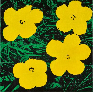 View full screen - View 1 of Lot 14. Warhol Flowers.