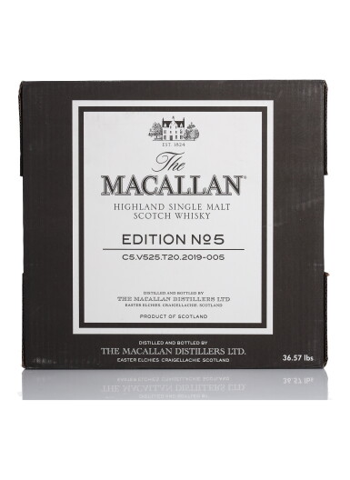 View full screen - View 1 of Lot 13. The Macallan Edition No.5 48.5 abv NV (12 Bottles 75cl).