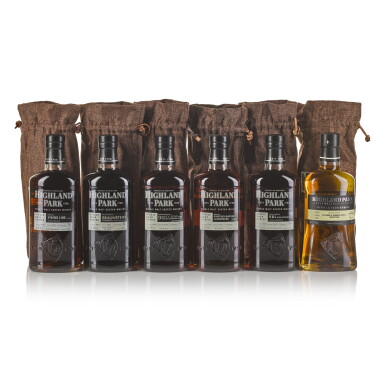 View full screen - View 1 of Lot 203. Highland Park Single Cask Series Selection NV (6 BT 70cl).