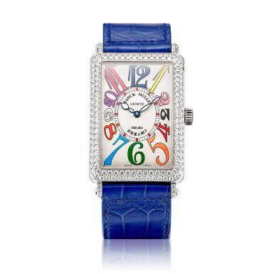 View full screen - View 1 of Lot 8639. Color Dreams, Reference 1000 SC D | A white gold and diamond-set wristwatch, Circa 2013 Color Dreams | 型號1000 SC D | 白金鑲鑽石腕錶,約2013年製.