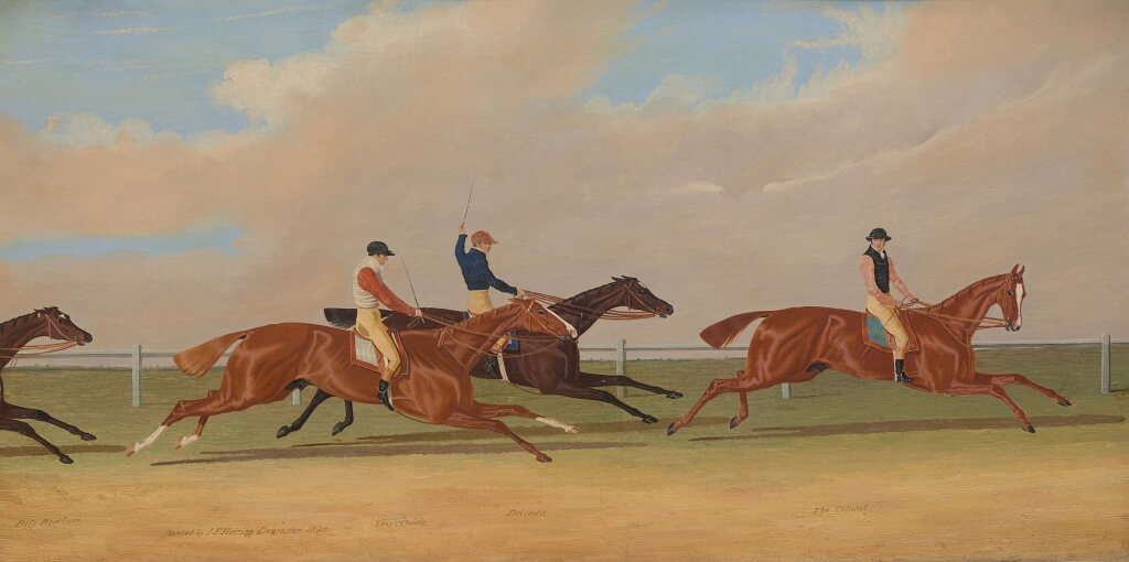 View full screen - View 1 of Lot 416. The 1828 Doncaster St. Leger Won by The Colonel.