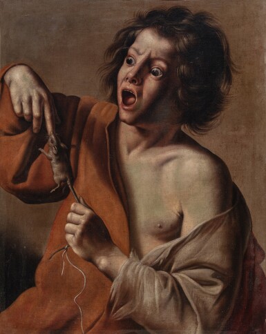 View full screen - View 1 of Lot 413. Boy Bitten by a Mouse.