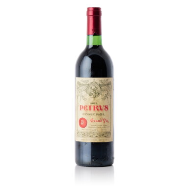 View full screen - View 1 of Lot 6177. Petrus 1982 (2 BT).