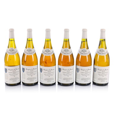 View full screen - View 1 of Lot 353. Corton-Charlemagne Grand Cru, Hospices de Beaune, Cuvée François de Salins 2003 Bouchard Père et Fils (6 MAG).