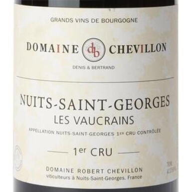 View full screen - View 1 of Lot 1102. Nuits St. Georges, Les Vaucrains Robert Chevillon "Vertical" (11 BT).