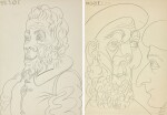 Tête d'homme (recto); Deux têtes (verso): A Double-Sided Work