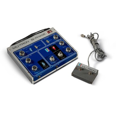 View full screen - View 1 of Lot 98. Mu-Tron | Jerry Garcia’s Mu-Tron Bi-Phase pedal.