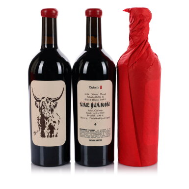 View full screen - View 1 of Lot 914. Sine Qua Non, Distenta I, Grenache and Syrah 2019 (12 BT).