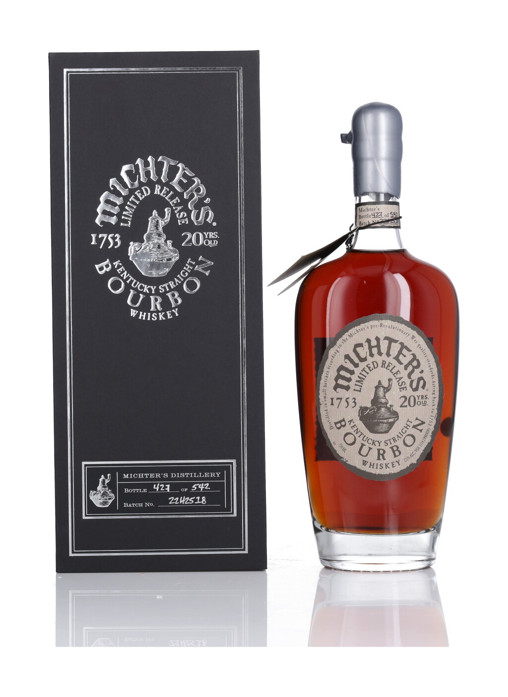View full screen - View 1 of Lot 332. Michter's Small Batch Bourbon 20 Year Old 114.2 Proof NV (1 BT 75cl).