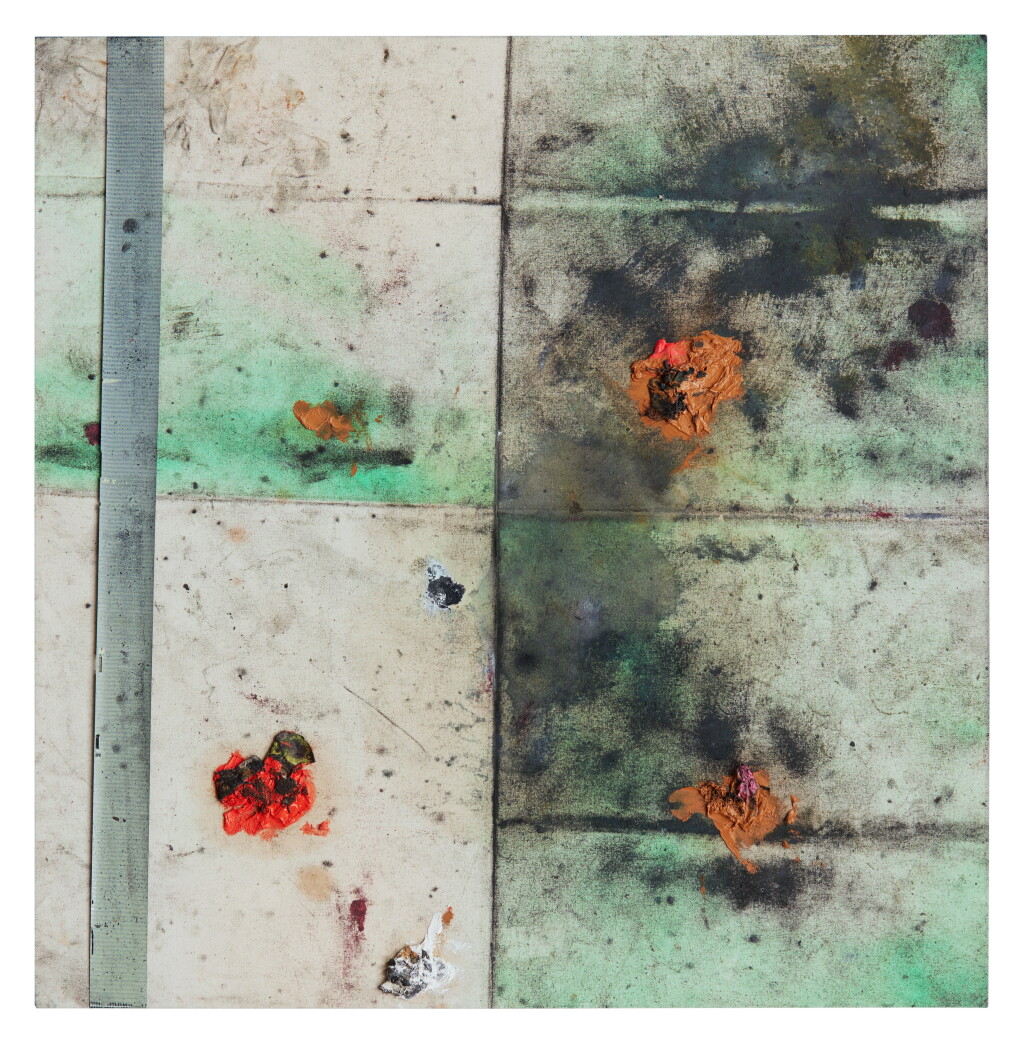 View full screen - View 1 of Lot 12. Untitled (Trash Painting 3).