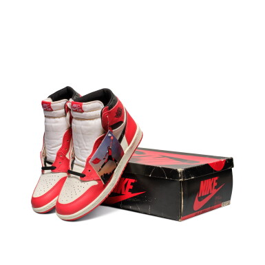 View full screen - View 1 of Lot 23. Nike Air Jordan 1 High OG (1985) Chicago | Size 12.