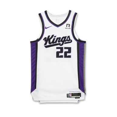 View full screen - View 1 of Lot 264. Devin Carter Sacramento Kings 2024-2025 Game Worn Association Edition Jersey .