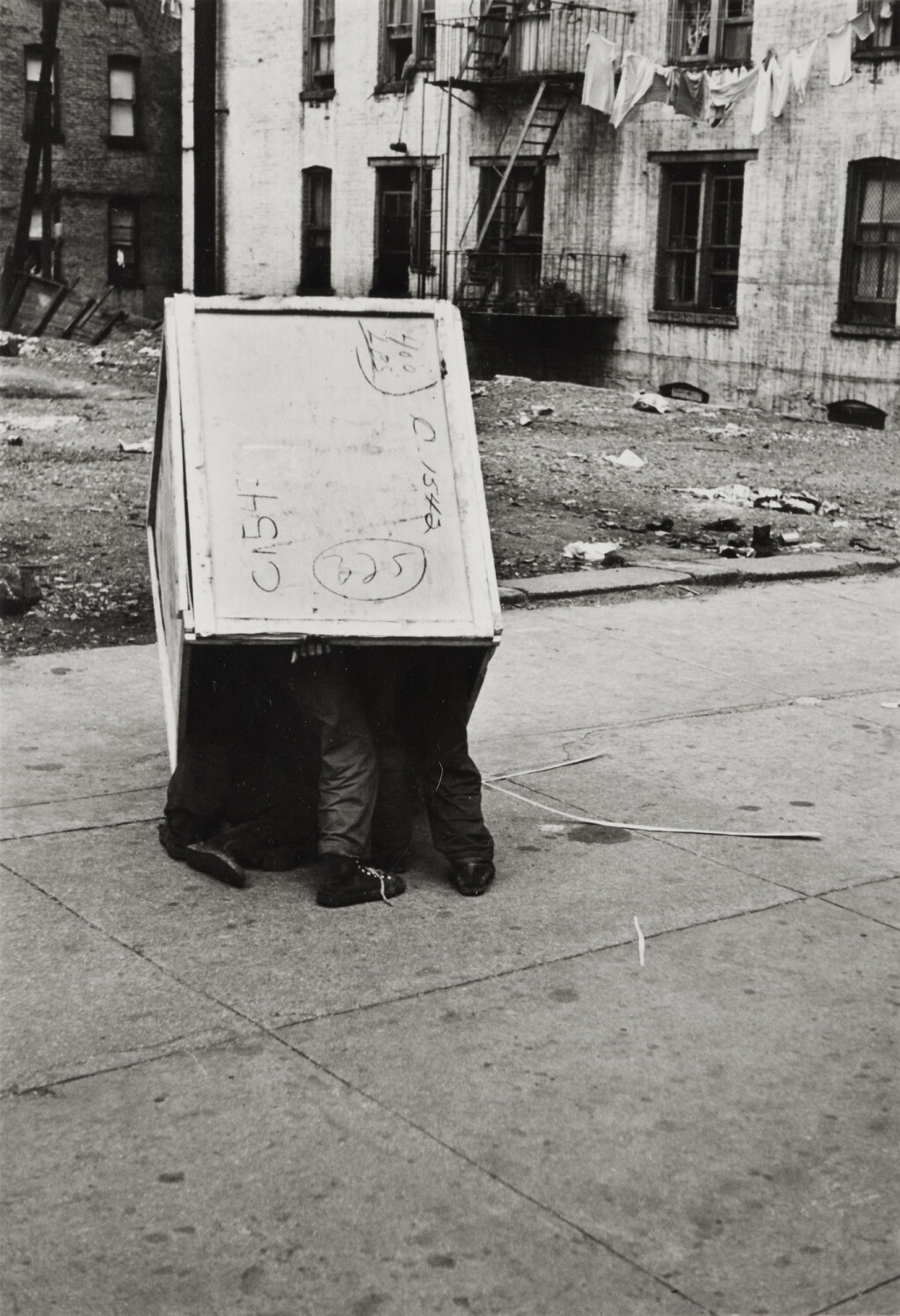 View full screen - View 1 of Lot 47. N. Y. (Children in a Box).