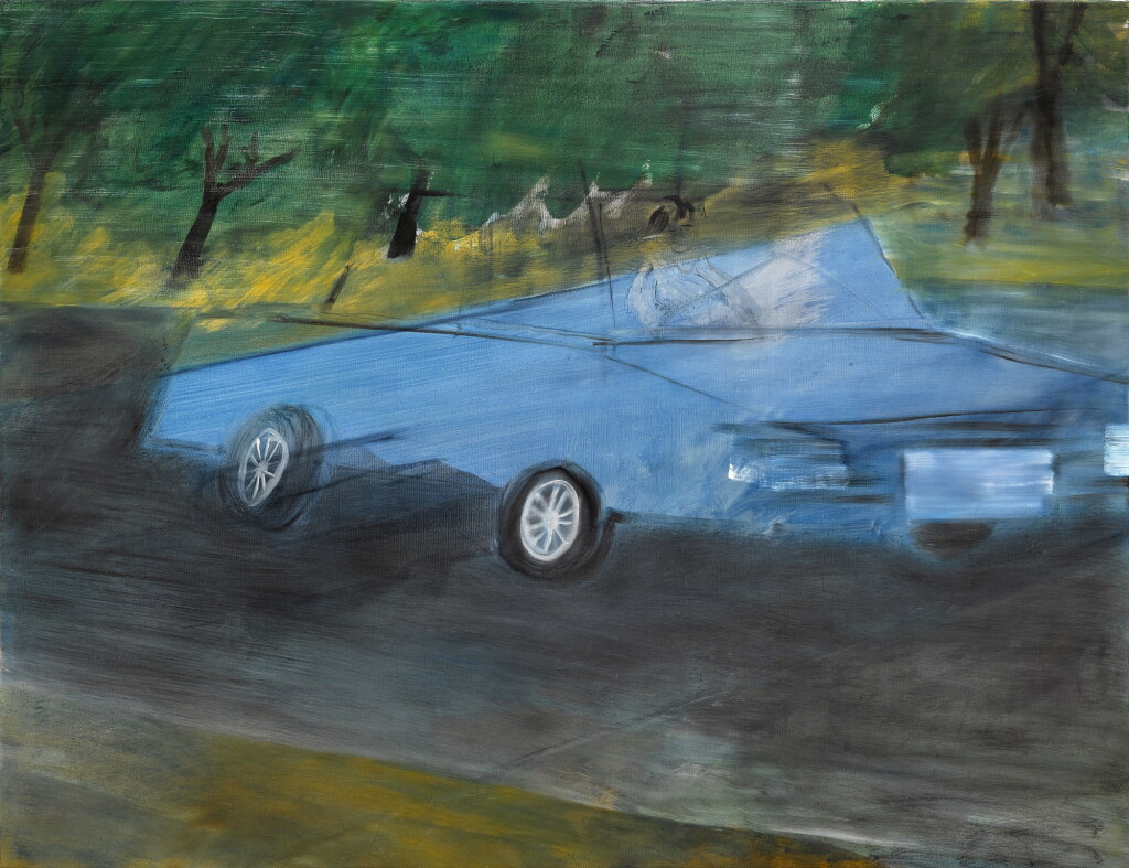 View full screen - View 1 of Lot 202. Yu Nishimura 西村有 | A Car Running in the Green 穿過叢林的車子.