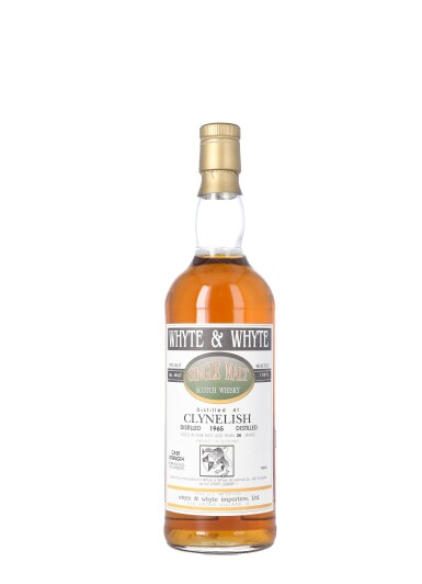 View full screen - View 1 of Lot 5456. Clynelish Whyte & Whyte 28 Year Old 50.7 abv 1965 (1 BT75).