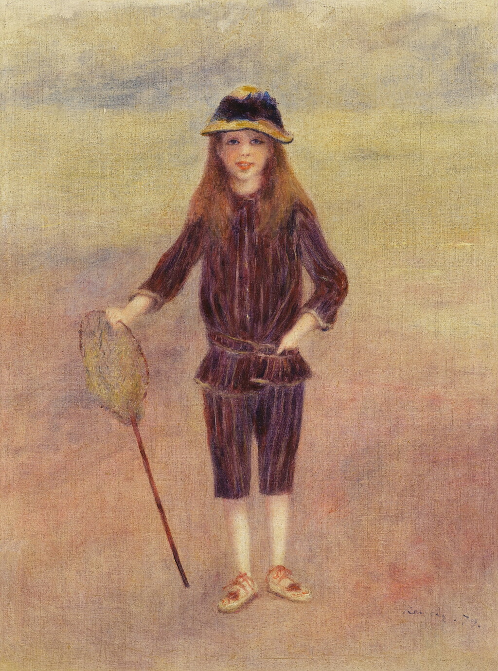 View full screen - View 1 of Lot 346. La Petite pêcheuse, Marthe Bérard.
