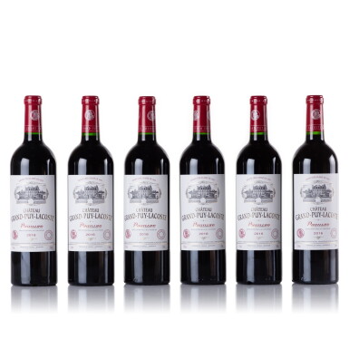 View full screen - View 1 of Lot 443. Château Grand Puy Lacoste 2016 (24 BT).