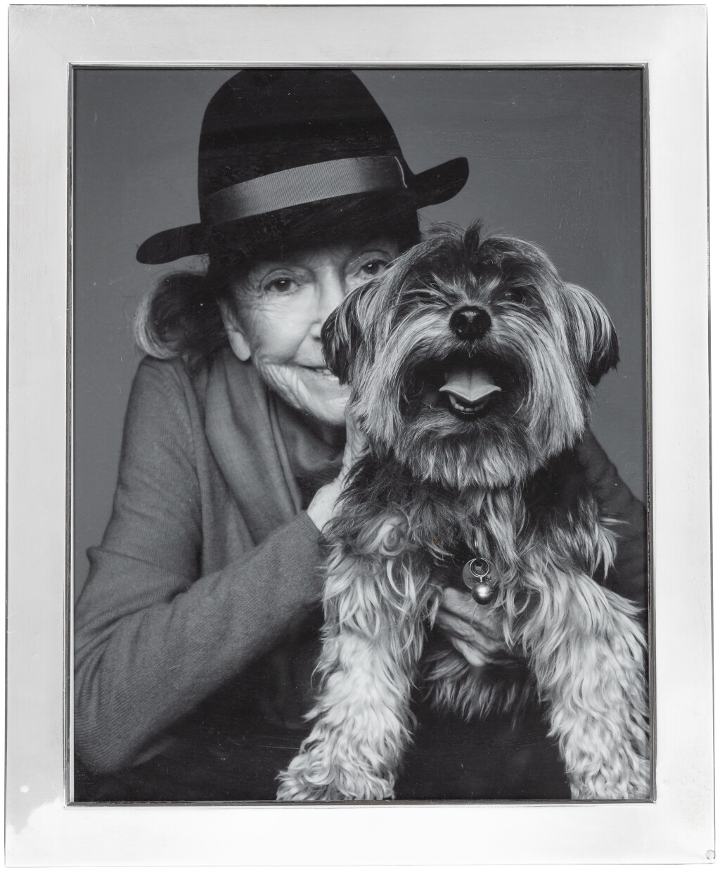 View full screen - View 1 of Lot 200. Doris Brynner with her dog Canella .