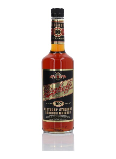 View full screen - View 1 of Lot 1005. Berghoff 10 Year Old 107 Proof NV (1 Bottle 75cl).