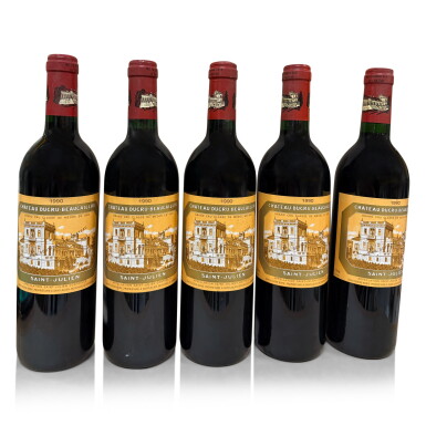 View full screen - View 1 of Lot 468. Château Ducru Beaucaillou 1990 (5 BT).