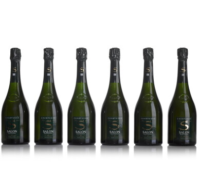 View full screen - View 1 of Lot 575. Salon Le Mesnil, Blanc de Blancs 1996 (6 BT).