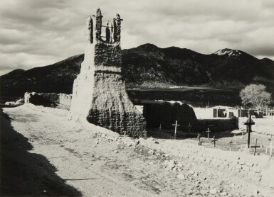 View full screen - View 1 of Lot 1061. Ruins of the Old Church, Taos Pueblo.
