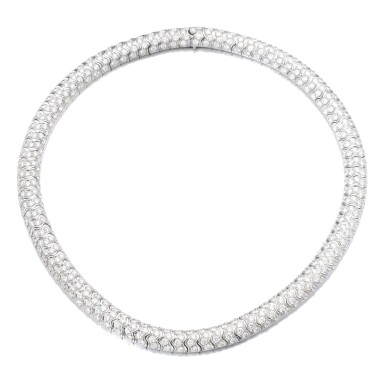 View full screen - View 1 of Lot 12. DE GRISOGONO | DIAMOND NECKLACE.