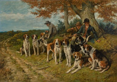 View full screen - View 1 of Lot 32. JOHN EMMS | THE NEW FOREST BUCKHOUNDS.