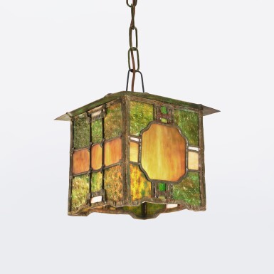 View full screen - View 1 of Lot 78. Lantern from the Adelaide Tichenor House, Long Beach, California.