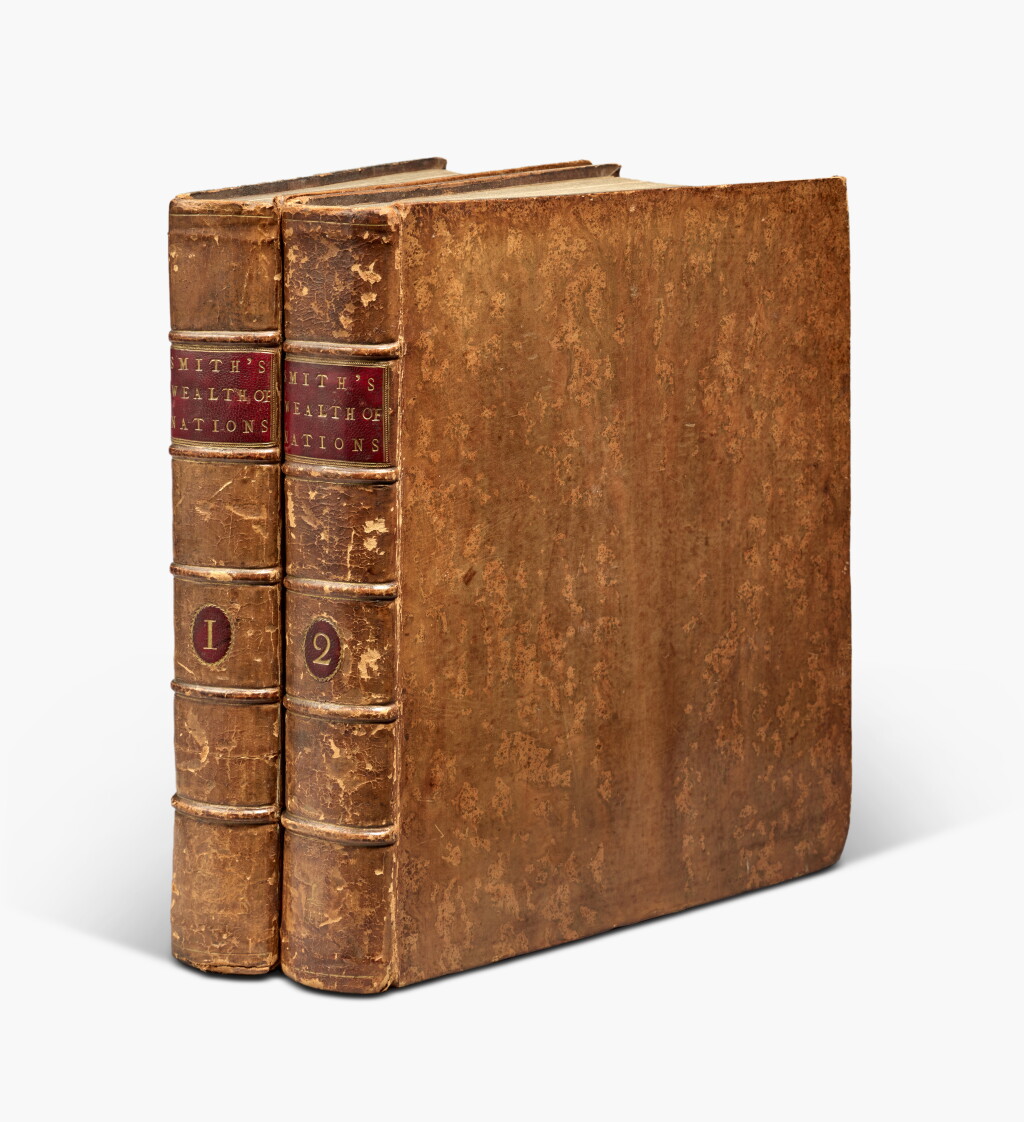 View full screen - View 1 of Lot 211. Smith, Adam | The Wealth of Nations, on its 250th anniversary.
