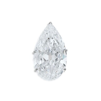 View full screen - View 1 of Lot 37. An Impressive Diamond Ring.