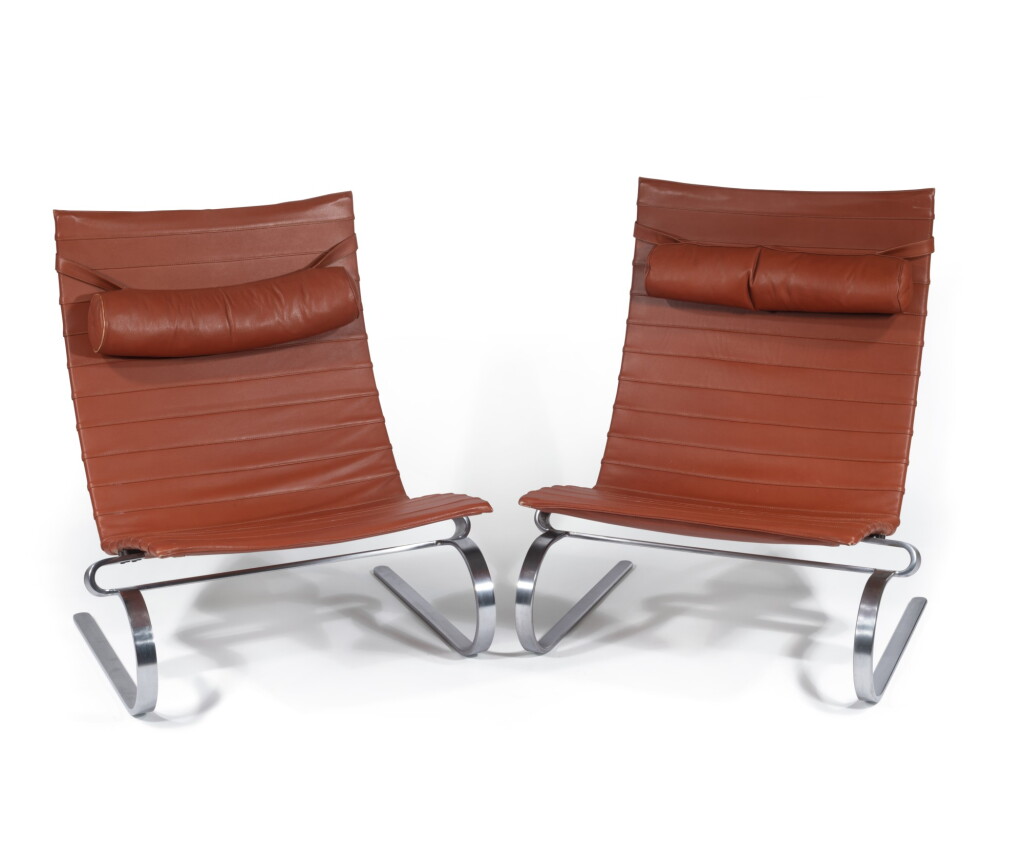 View full screen - View 1 of Lot 62. POUL KJAERHOLM | LOUNGE CHAIR PK 20.