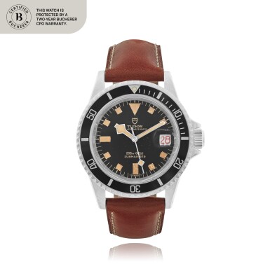 View full screen - View 1 of Lot 501. 'Snowflake' Submariner, Ref. 7021/0 Stainless steel wristwatch with date Circa 1970.