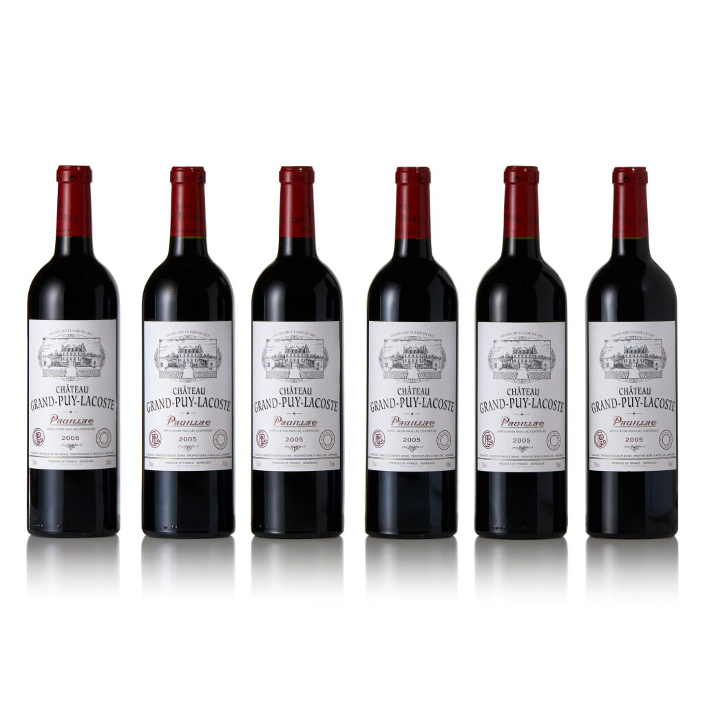 View full screen - View 1 of Lot 105. Château Grand Puy Lacoste 2005 (12 BT).