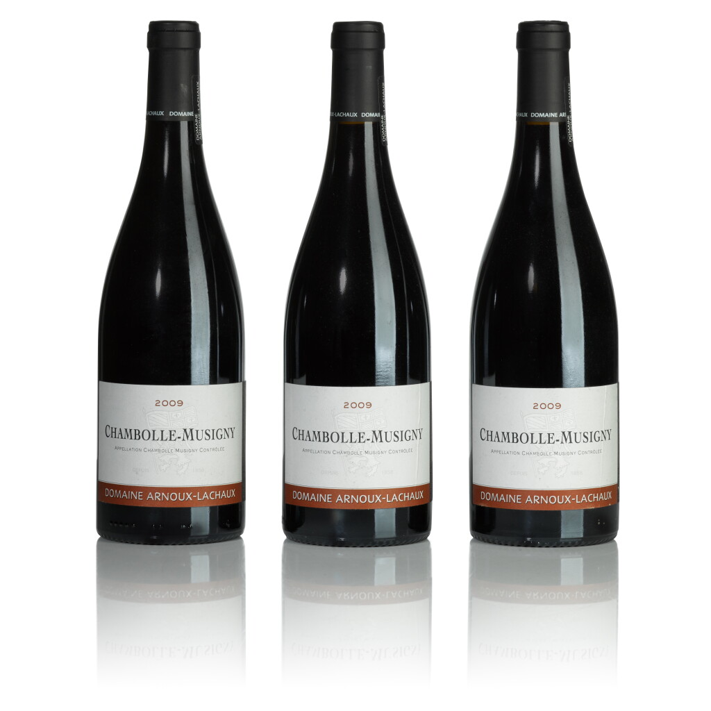 View full screen - View 1 of Lot 512. Chambolle Musigny 2009 Domaine Arnoux-Lachaux (6 BT).