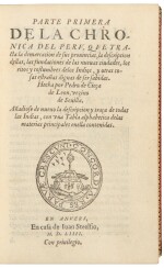 Cieza De León, Pedro de. The primary account of the history of Peru before the conquest