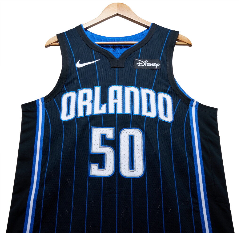 View full screen - View 1 of Lot 154. Cole Anthony 'NBA Playoff Debut' Orlando Magic 2024 NBA Playoffs Eastern Conference Round 1 Game Worn Icon Edition Jersey | Game 1 & 2 | Matched to 2 Games .