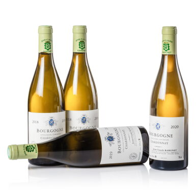 View full screen - View 1 of Lot 315. Bourgogne Chardonnay 2018/2019/2020 Jean Claude Ramonet (4 BT).