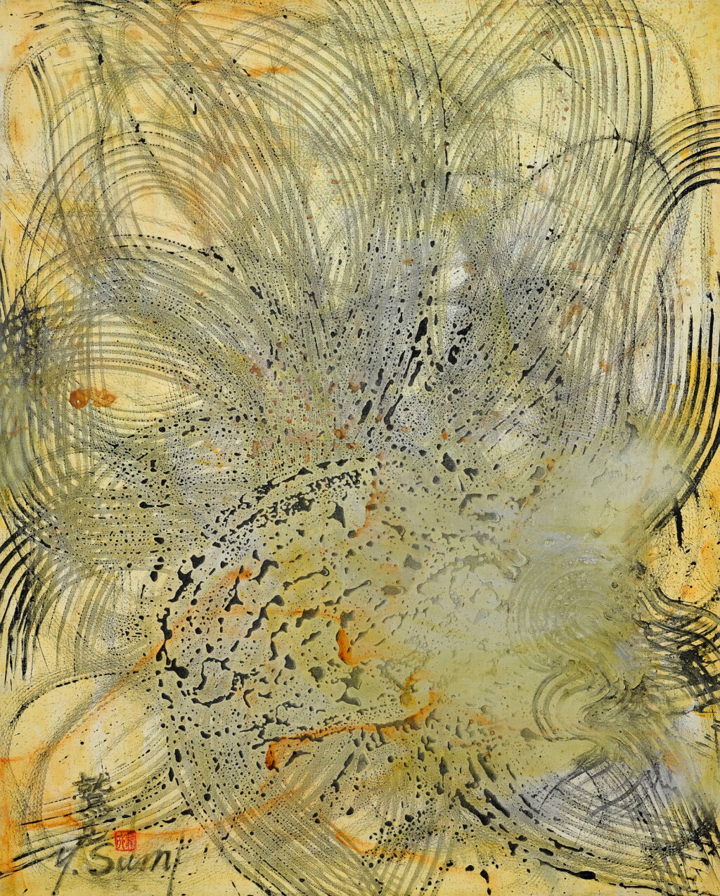 View full screen - View 1 of Lot 5816. Yasuo Sumi 鷲見康夫 | Works SY-49 作品 SY-49.