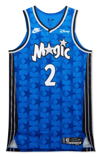 View full screen - View 1 of Lot 51. Caleb Houstan Orlando Magic 2023-2024 Game Worn Classic Edition Jersey .
