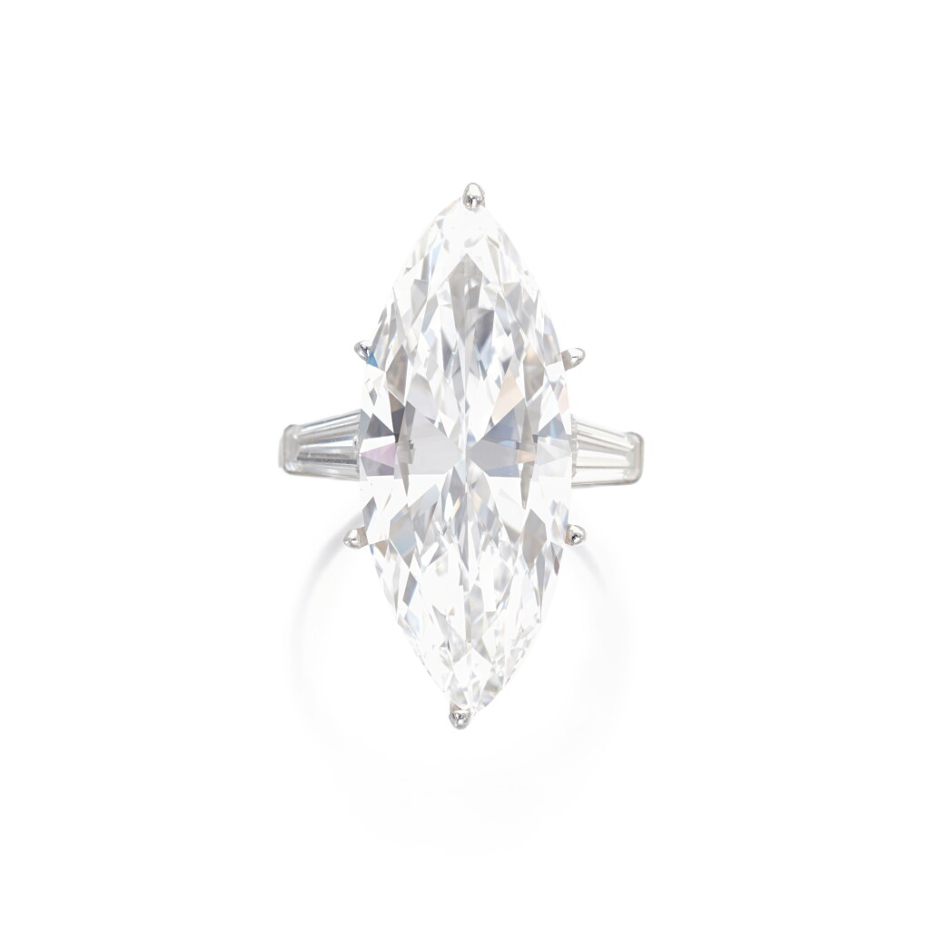 View full screen - View 1 of Lot 355. Important diamond ring | 梵克雅寶 鑽石戒指.