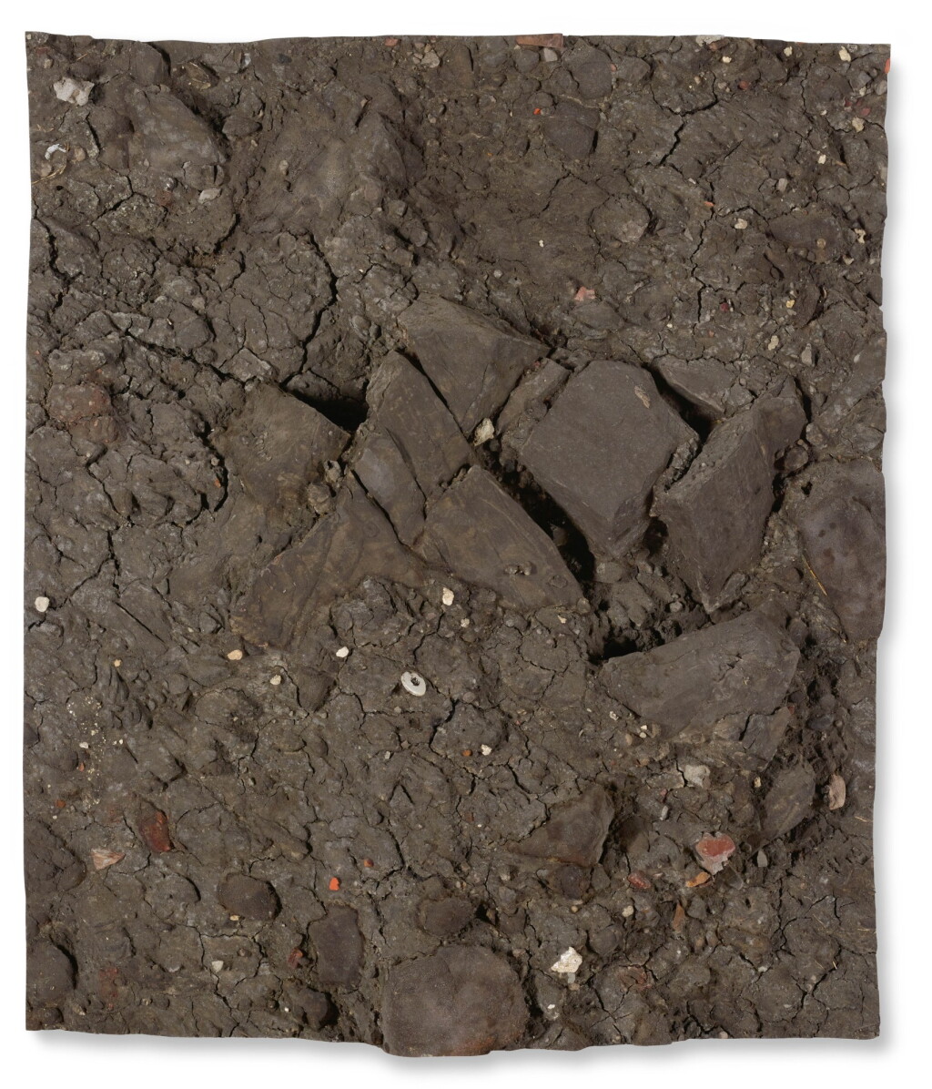 View full screen - View 1 of Lot 162. BOYLE FAMILY | SMALL LANDSLIP STUDY (1).