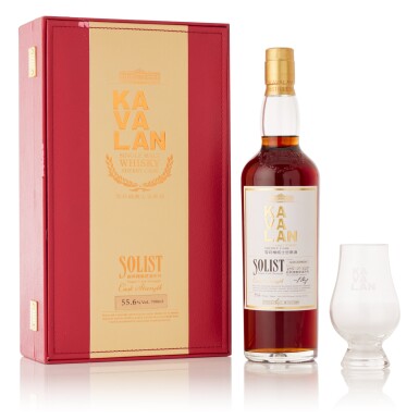 View full screen - View 1 of Lot 6375. Kavalan Solist Sherry Cask #S081229026 55.6 abv 2008 (1 BT70).