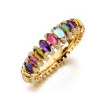 Gem-set and diamond bracelet, ‘Celtaura’
