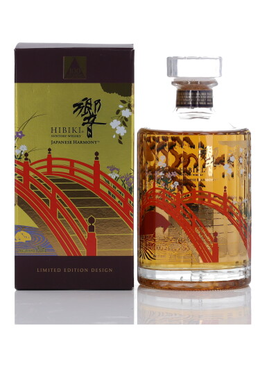 View full screen - View 1 of Lot 319. Hibiki Japanese Harmony 100th Anniversary Limited Edition 43.0 abv NV (1 Bottle 75cl).