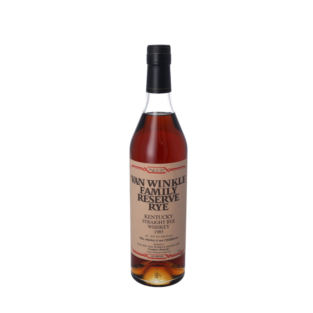 View full screen - View 1 of Lot 16. Van Winkle 15 Year Old Family Reserve Rye 100 proof 1985 (1 BT70).