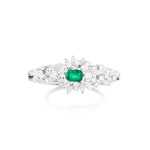 bracelet émeraude et diamants | Emerald and diamond bracelet