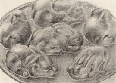 View full screen - View 1 of Lot 122. Study for big appetite.