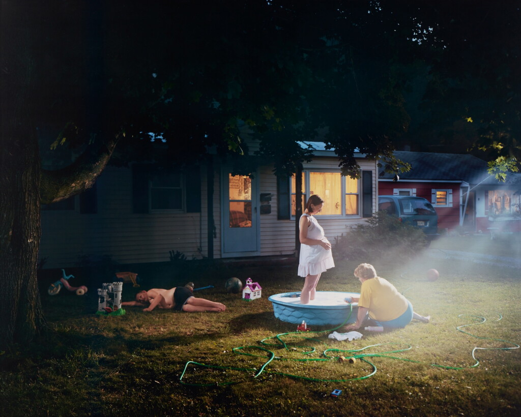 View full screen - View 1 of Lot 33. Untitled (pregnant woman/pool).